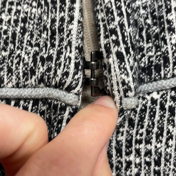 Cabi #5299 The Times Jacket Panel Coat 3/4 Sleeves Gray Asphalt Size Small S - Picture 9 of 17